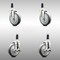 Service Caster 5 Inch 316SS Thermoplastic Rubber Swivel 1-3/8 Inch Stem Caster Brake SCC, 2PK SCC-SS316EX20S514-TPRB-2-TLB-2-138 - alternate 4